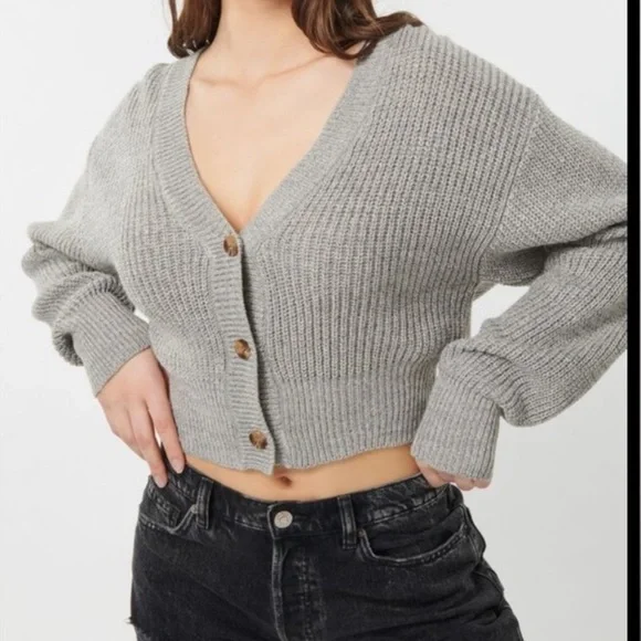 Grey Cardigan 🩶 - Picture 2 of 4